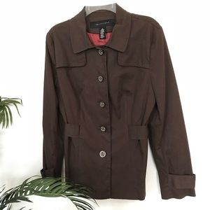 Apostrophe | Chocolate Brown Trench Coat